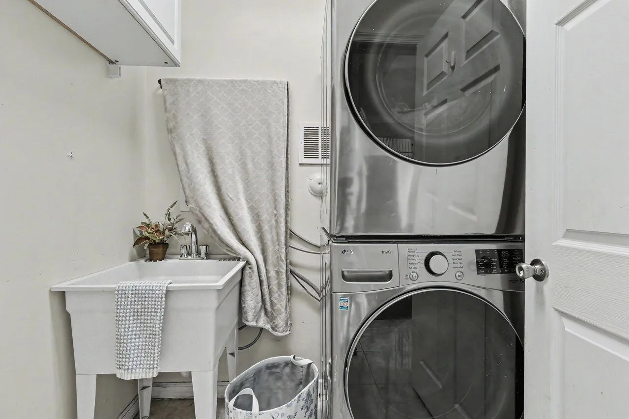 laundry room on main level