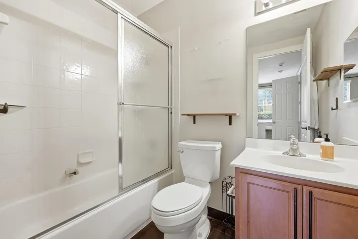Attached to the first floor bedroom