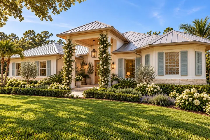 AI exterior. Virtually staged