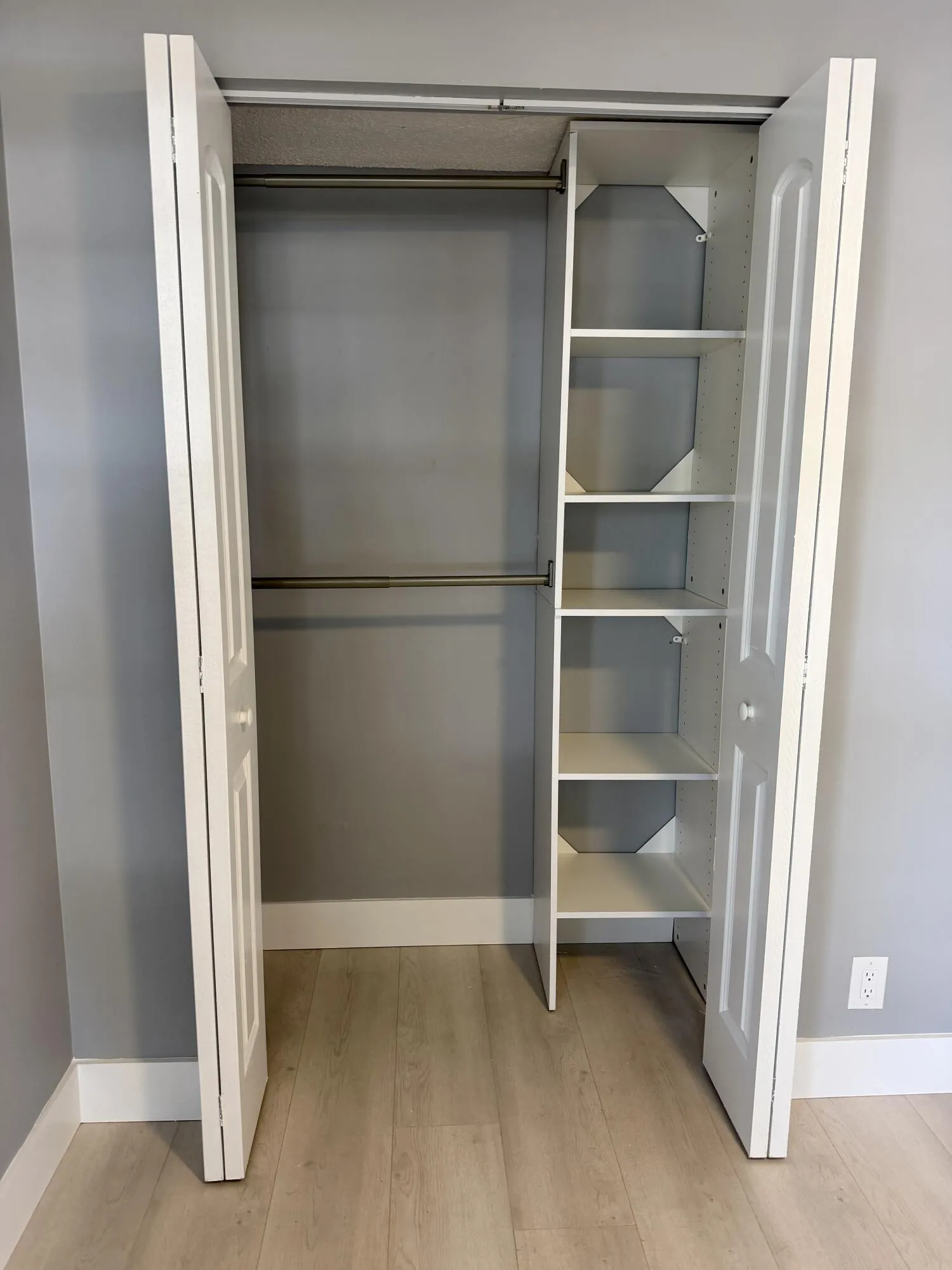 Closet Organizer in Guest Bedrm