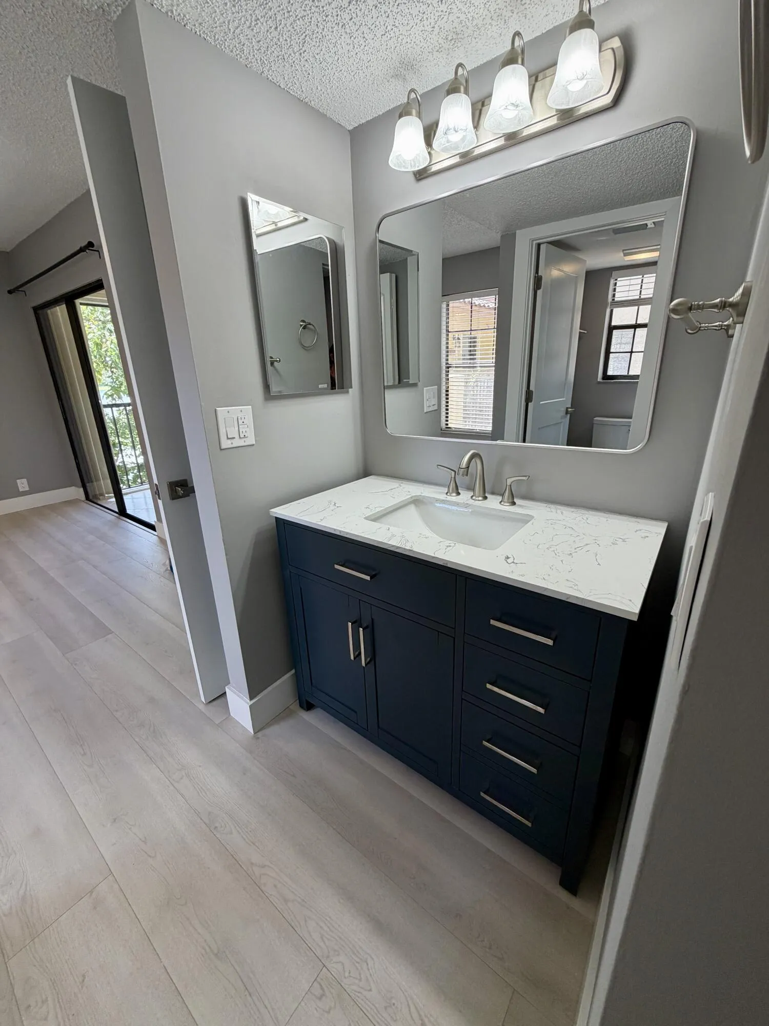 New master bath vanity