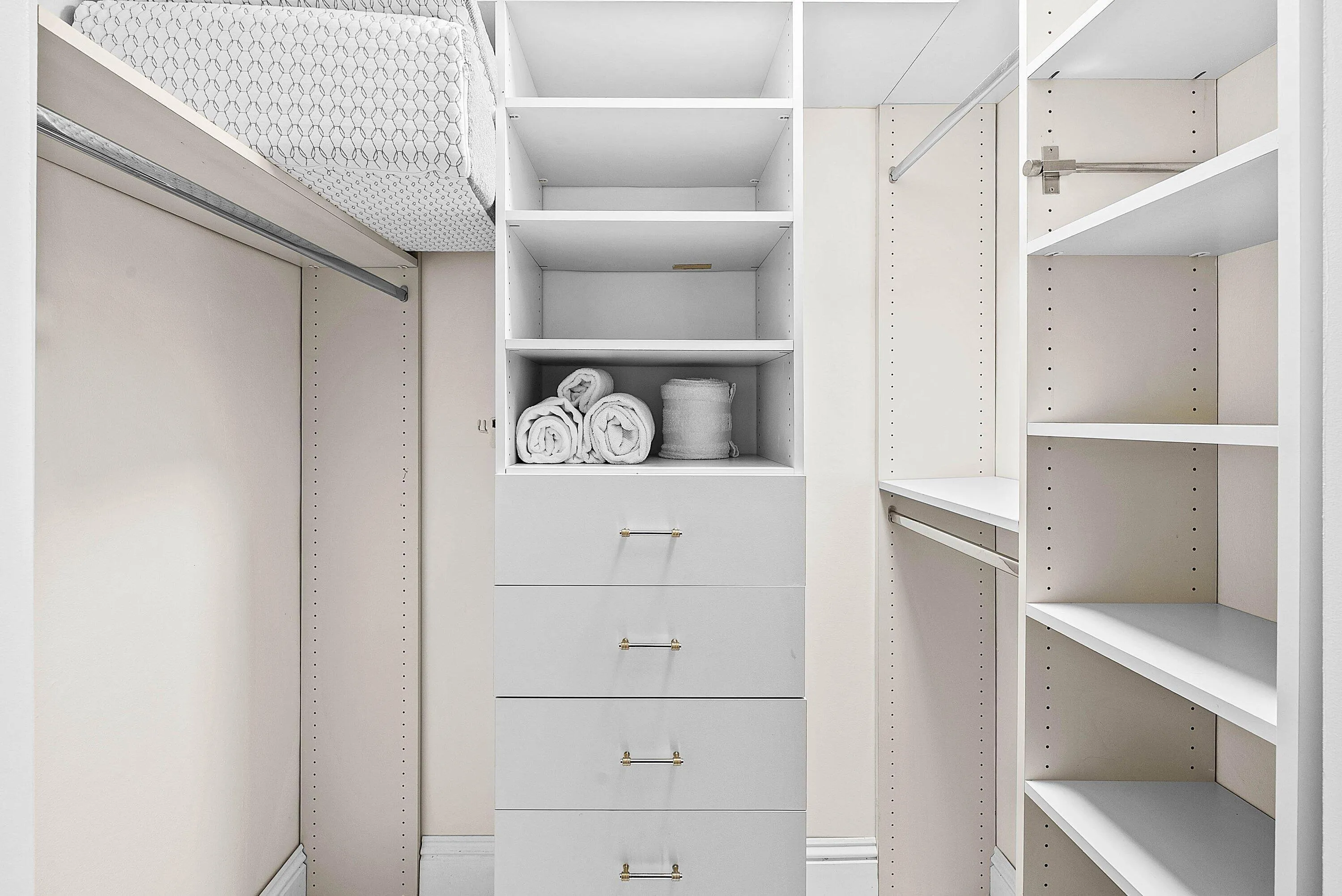 Primary closet