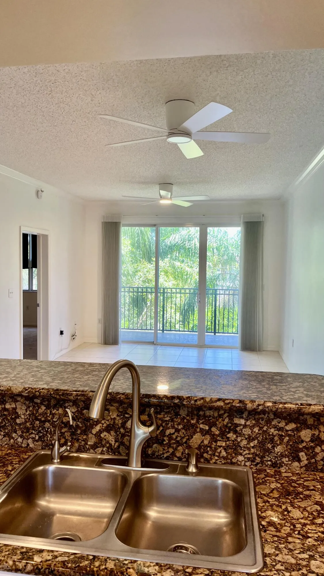 Open Concept Kitchen Overlooking Large Great Room