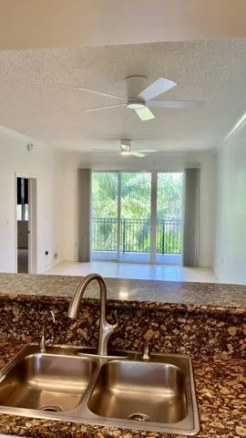 Open Concept Kitchen Overlooking Large Great Room