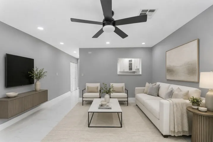 Staged Living Area