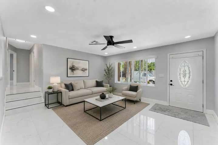 Staged Living Area