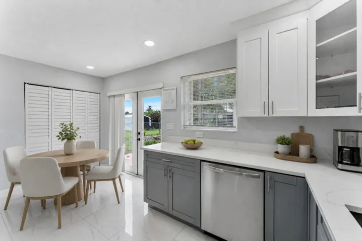Staged Kitchen Area