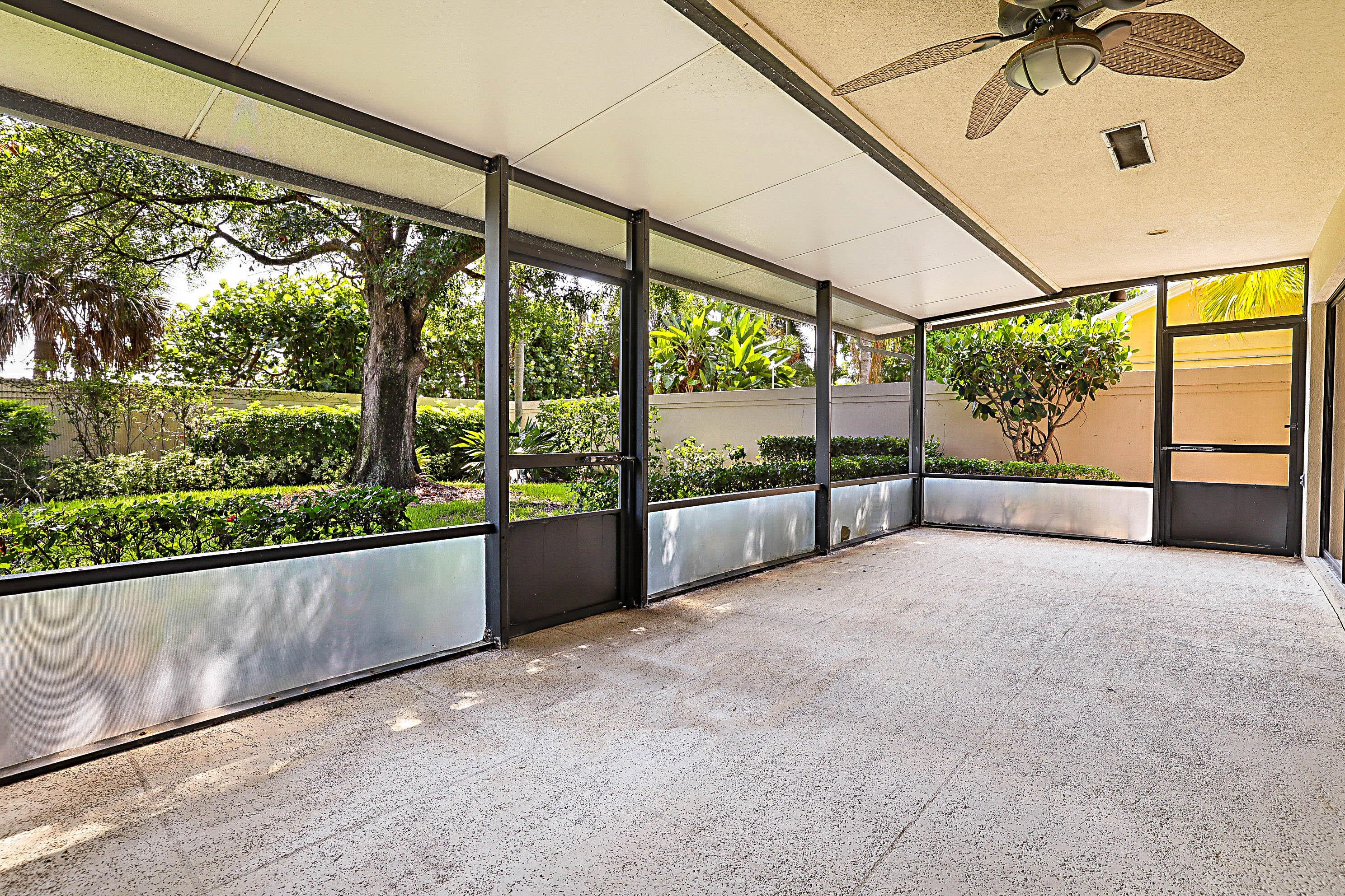 Covered Screened Patio
