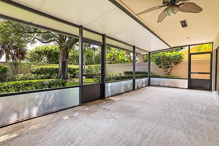 Covered Screened Patio