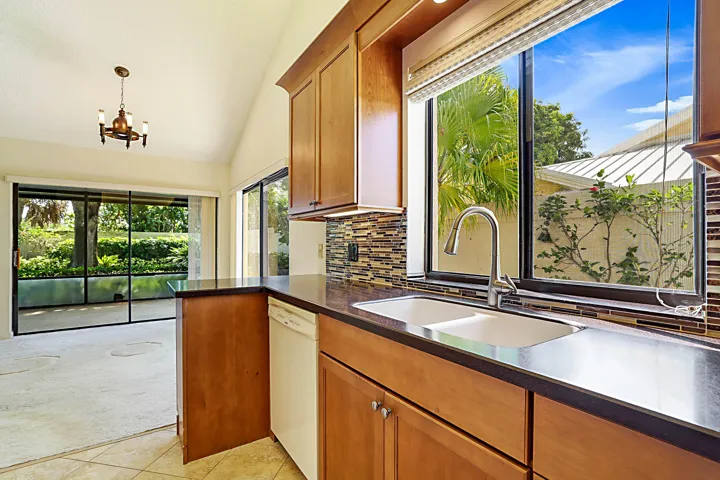 Updated Kitchen Has Window