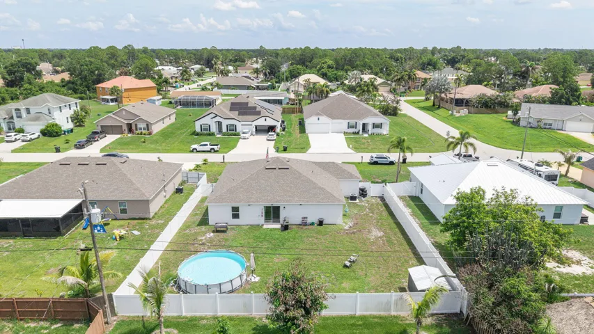 Aerial Backyard