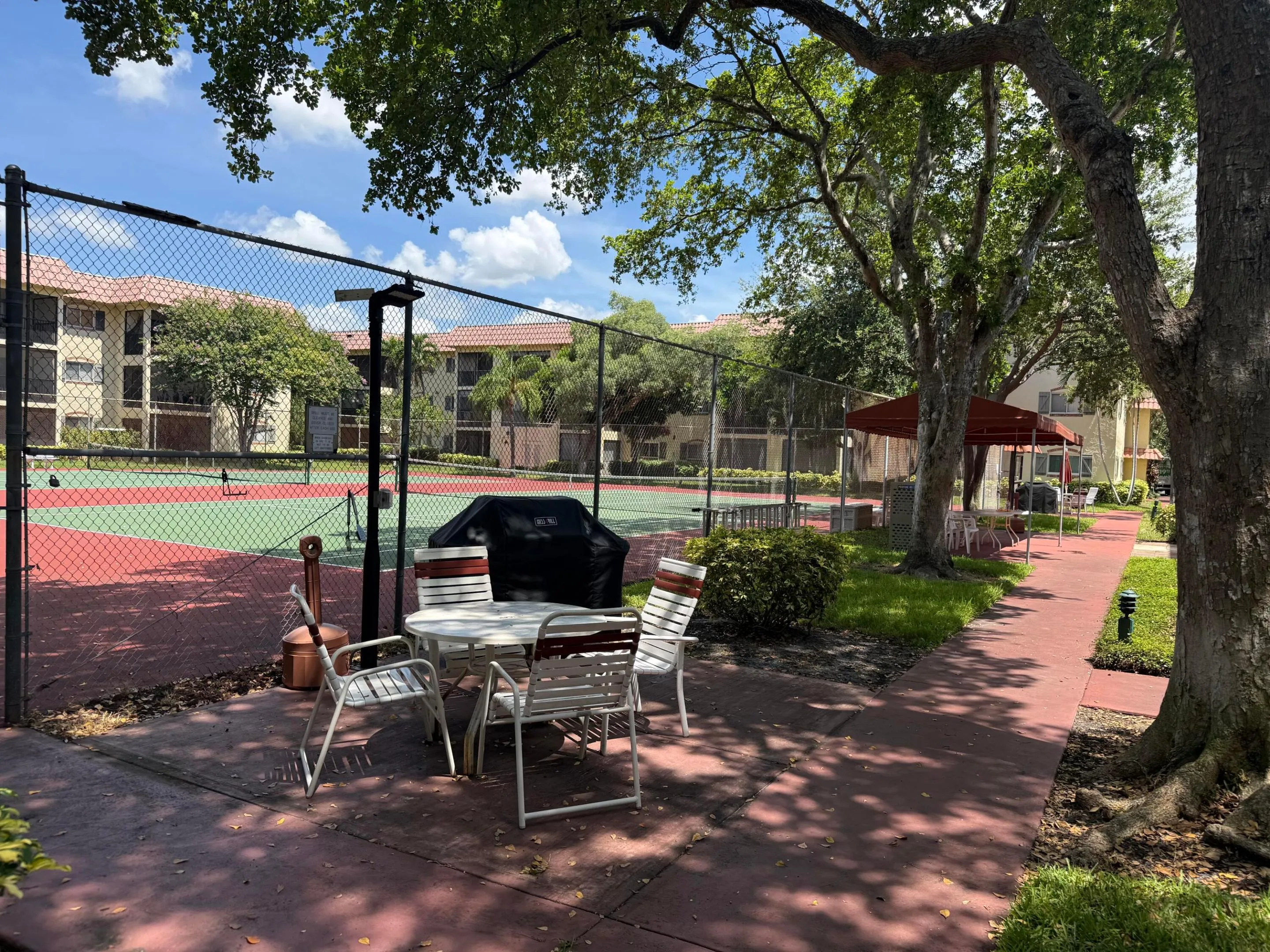 BBQ area