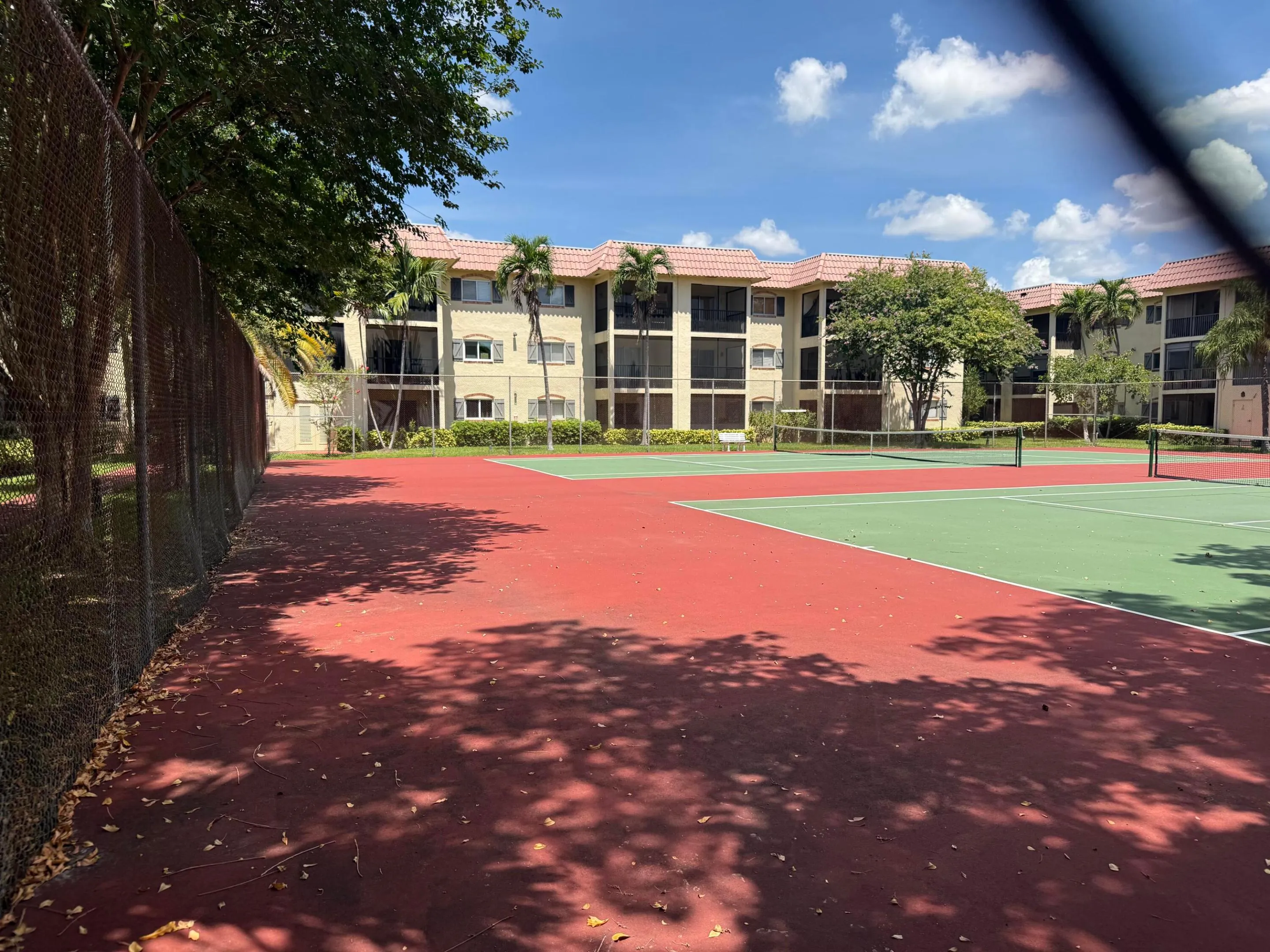 Tennis courts