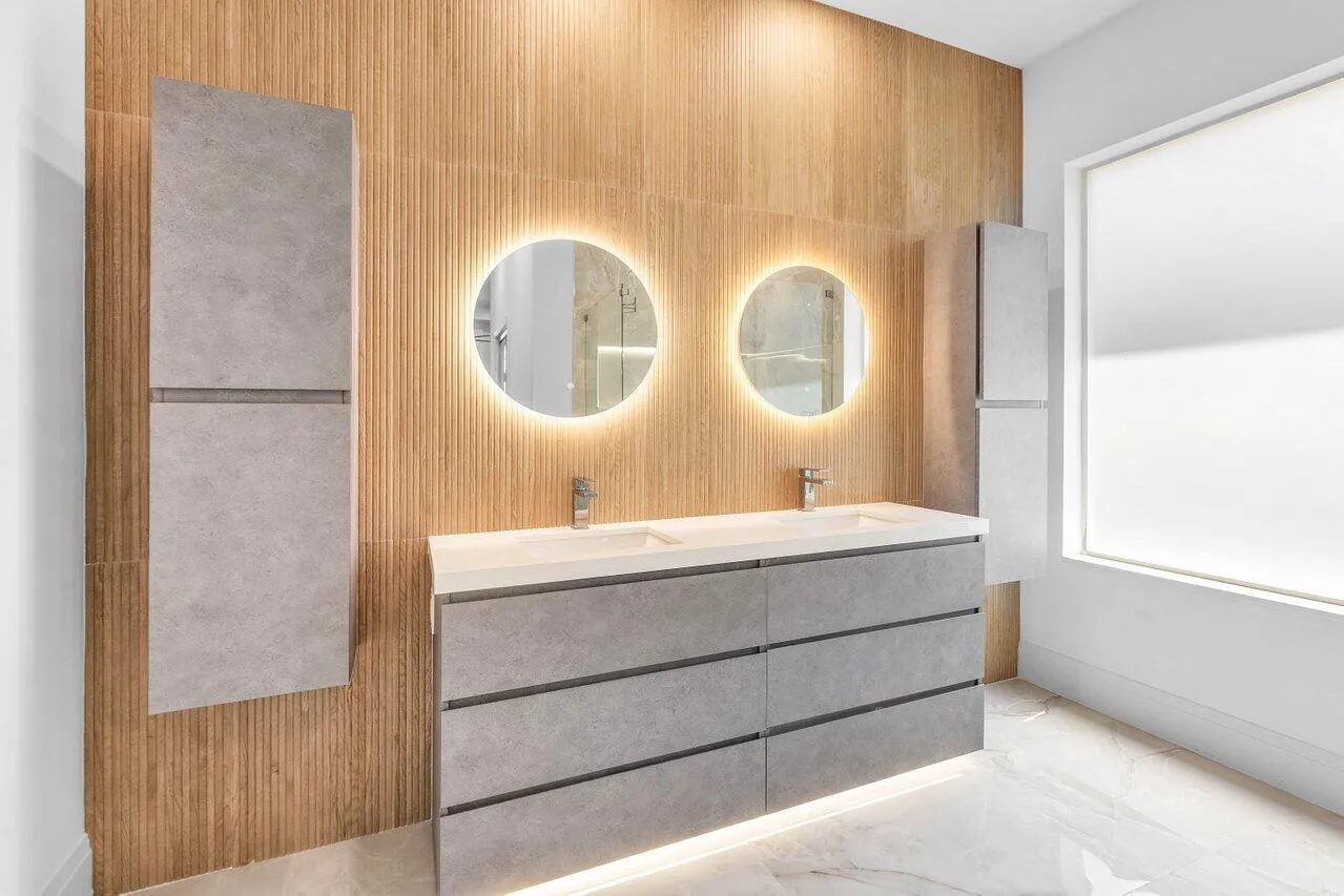 Custom Cabinetry and Accent Wall