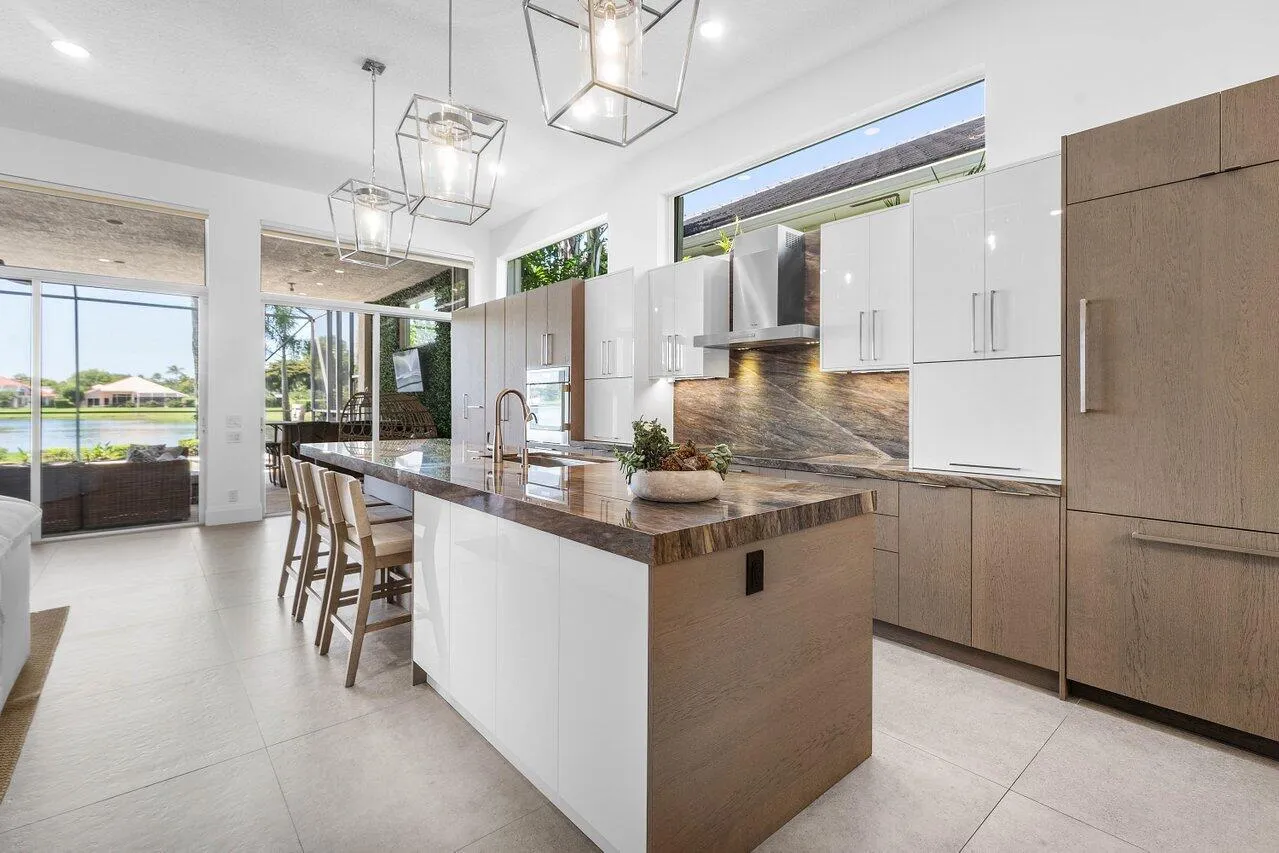 Gourmet Kitchen with Custom Cabinetry