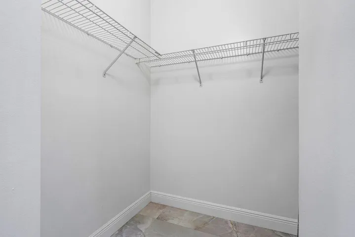 Master bed closet