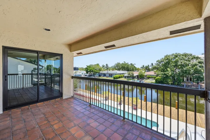 Primary suite balcony
