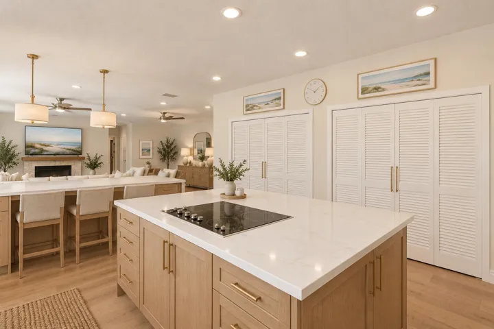 VIRTUALLY STAGED - Kitchen