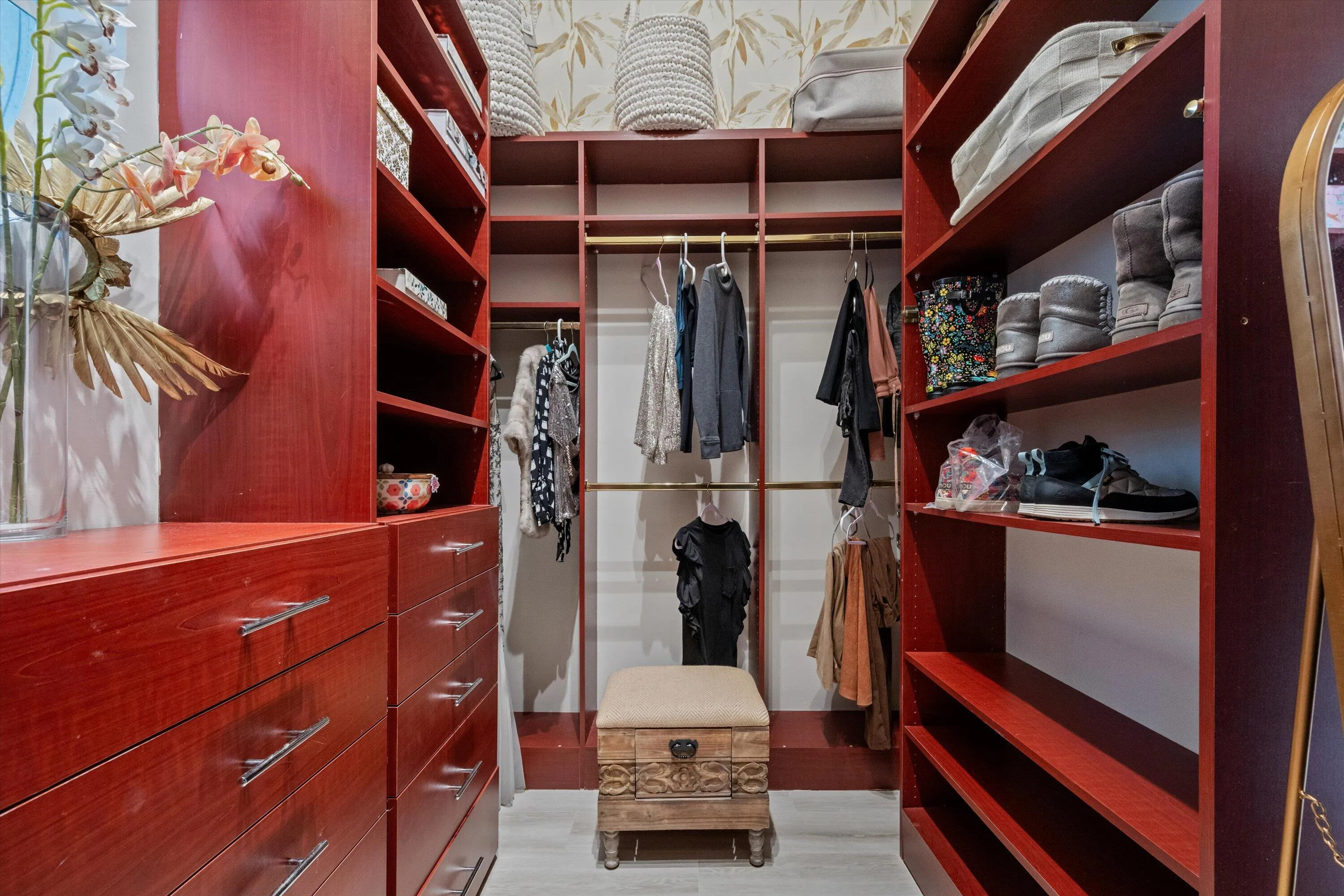 Primary Walk in Closets