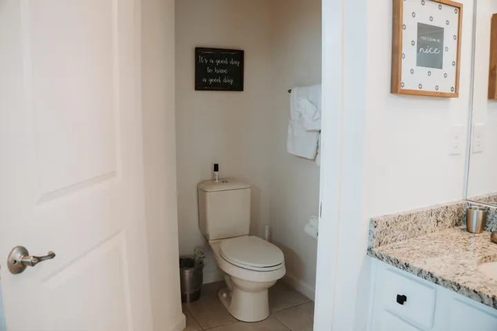 Master bath 1 sec floor