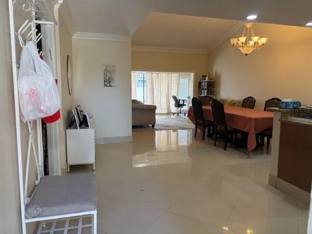 a view through the home