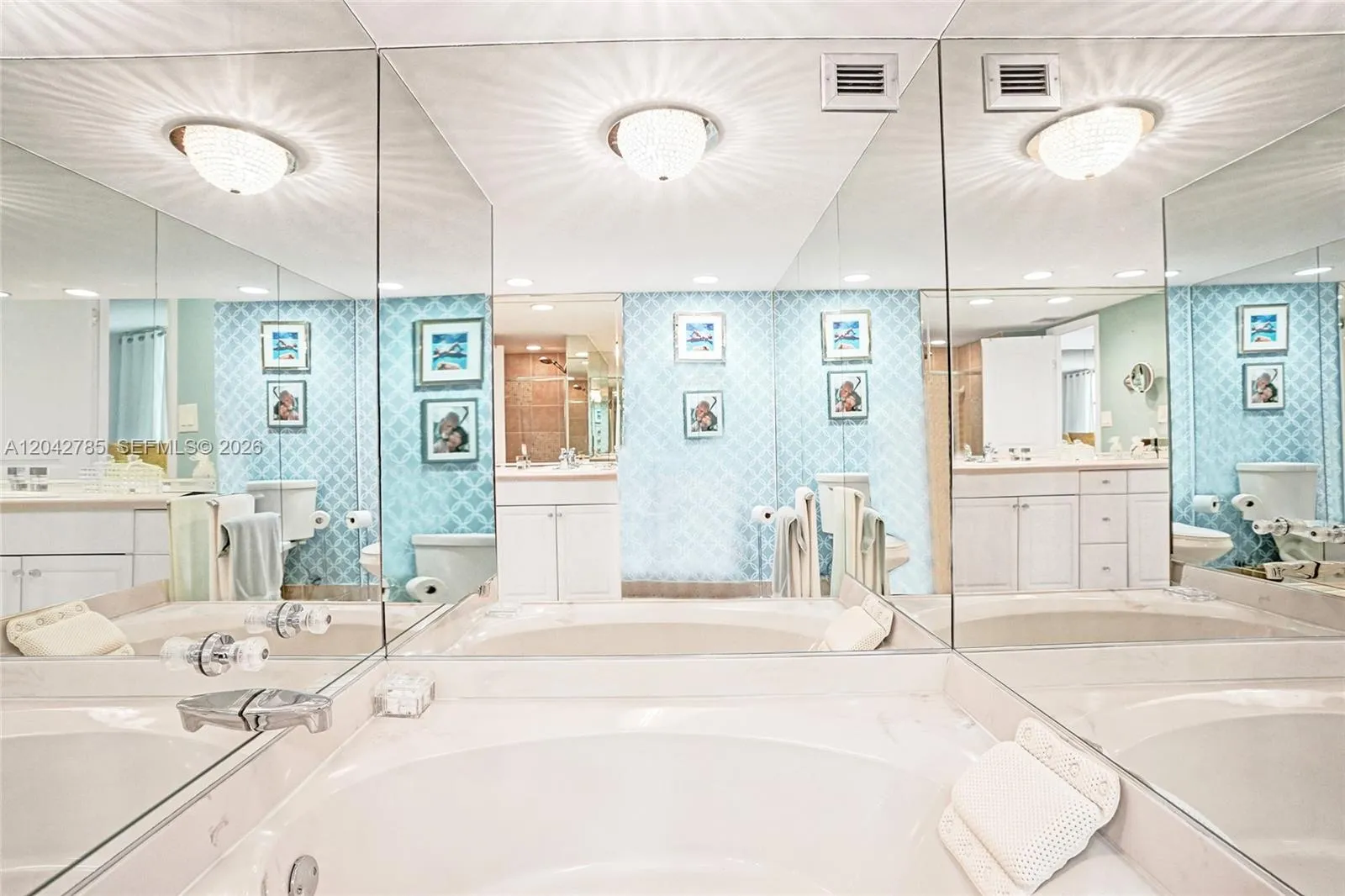 Primary bath luxury tub
