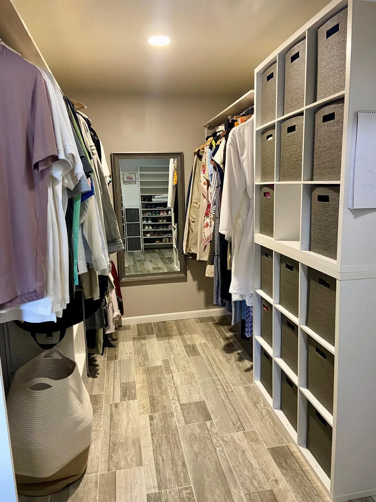 Master closet