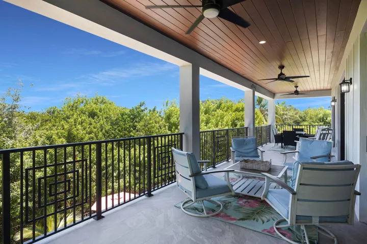 2ND FLOOR FULL LENGTH BALCONY OVERLOOKIN