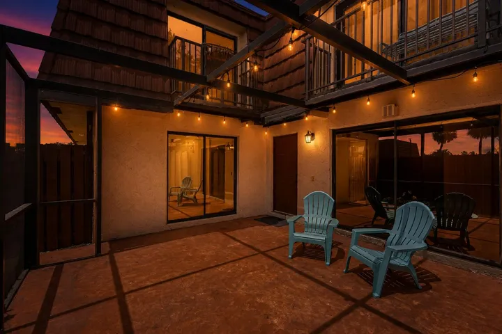 twilight patio