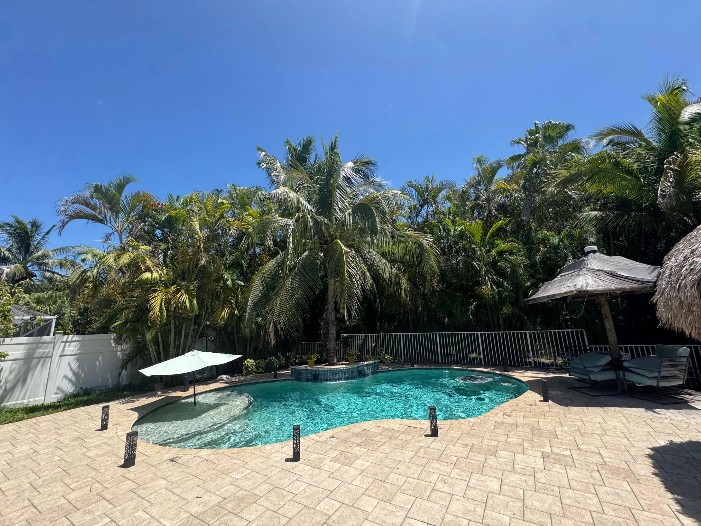Resort style pool