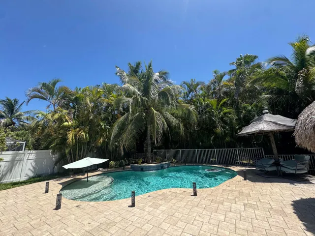 Resort style pool