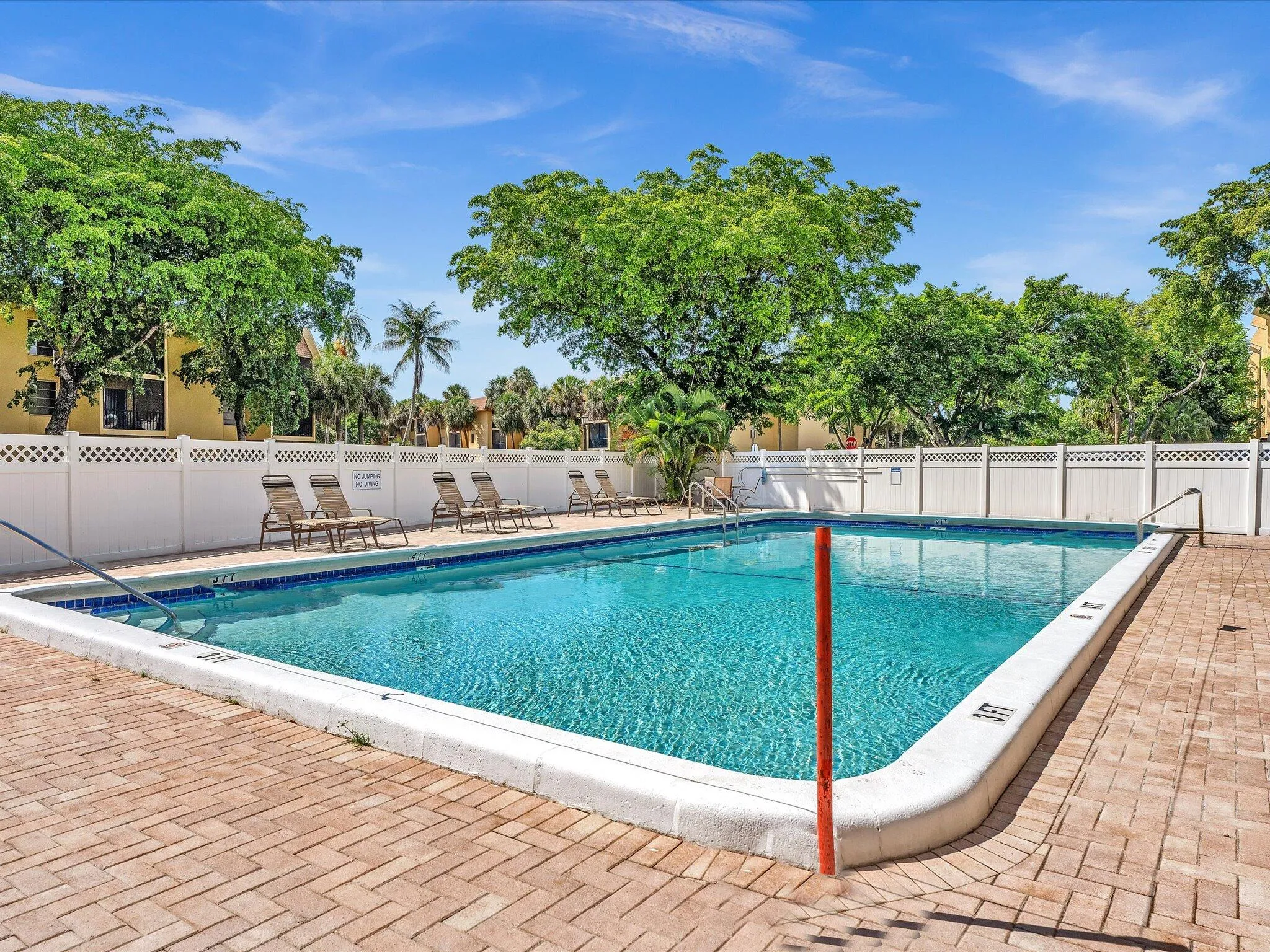 Fenced Pool Area