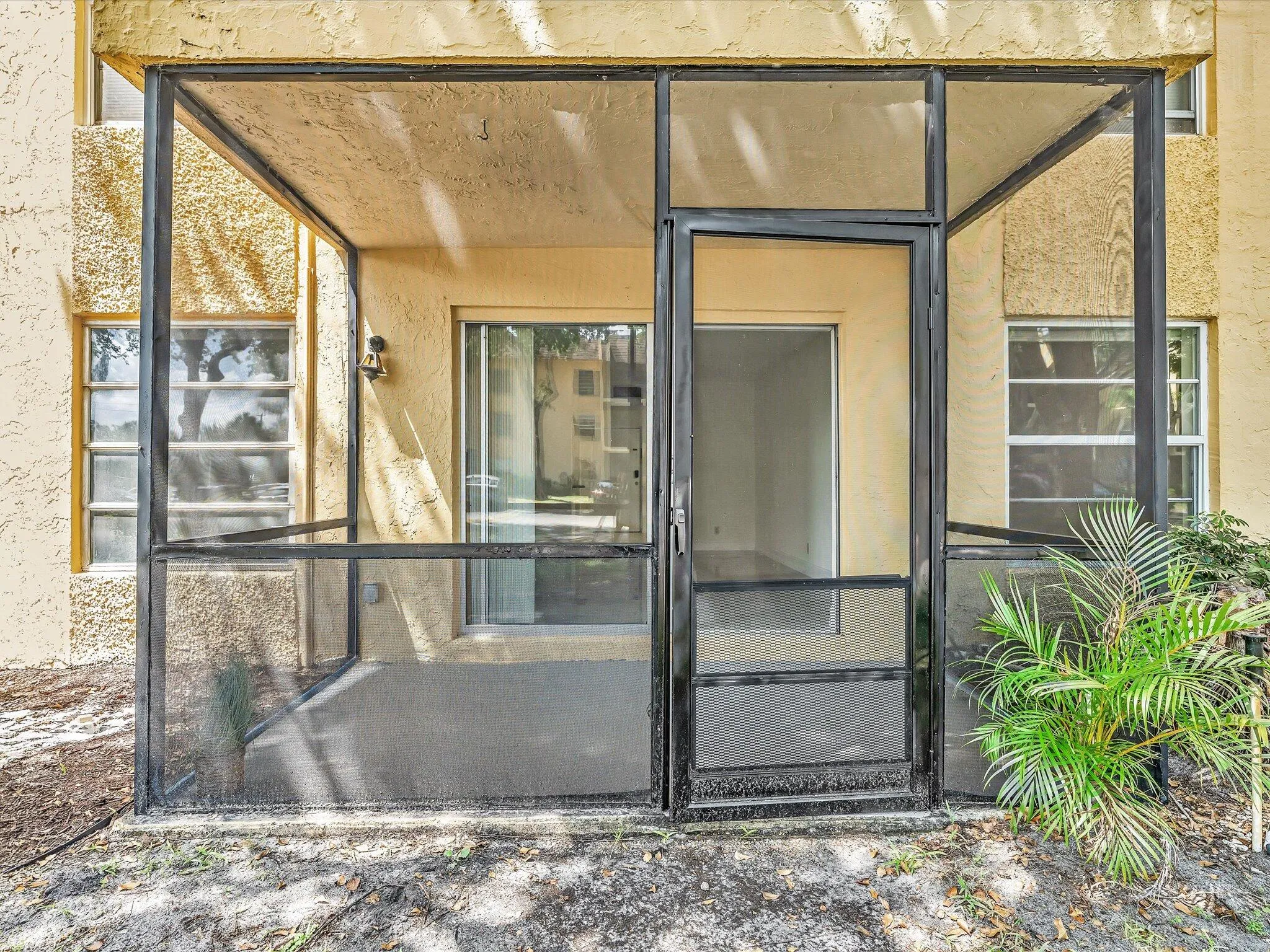 Enter from Patio