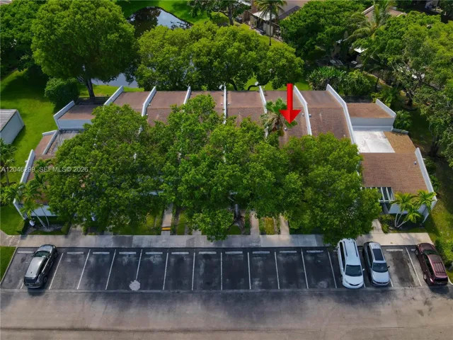 Aerial View front of structure