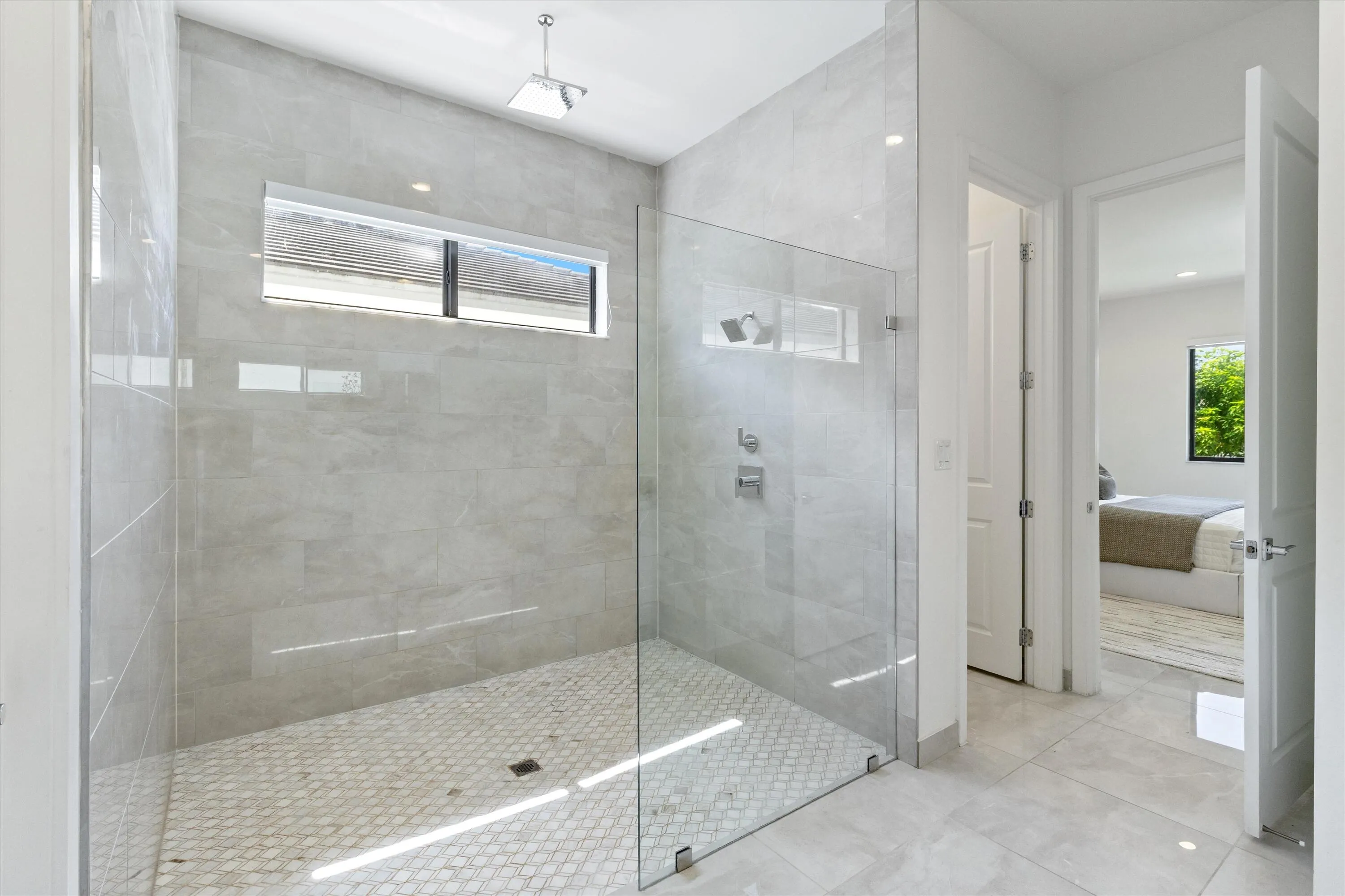 Master shower 1st floor