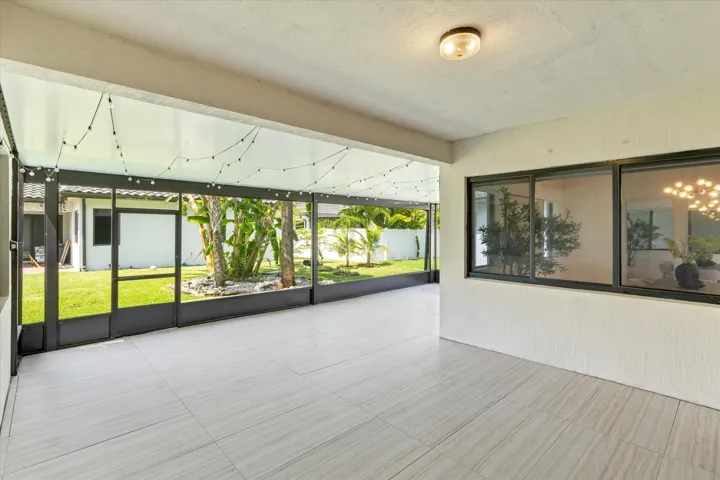 Back patio