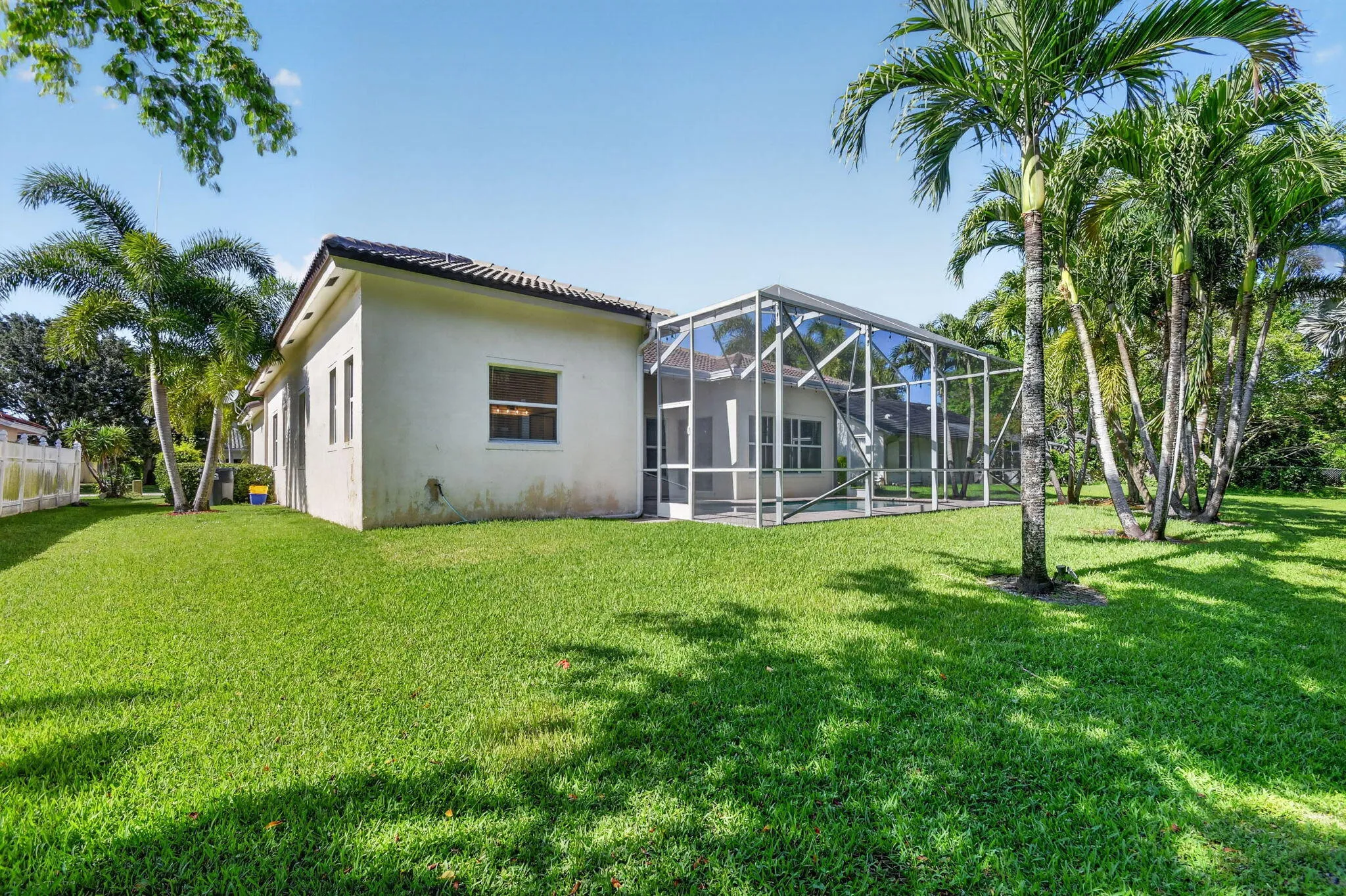 spacious lot