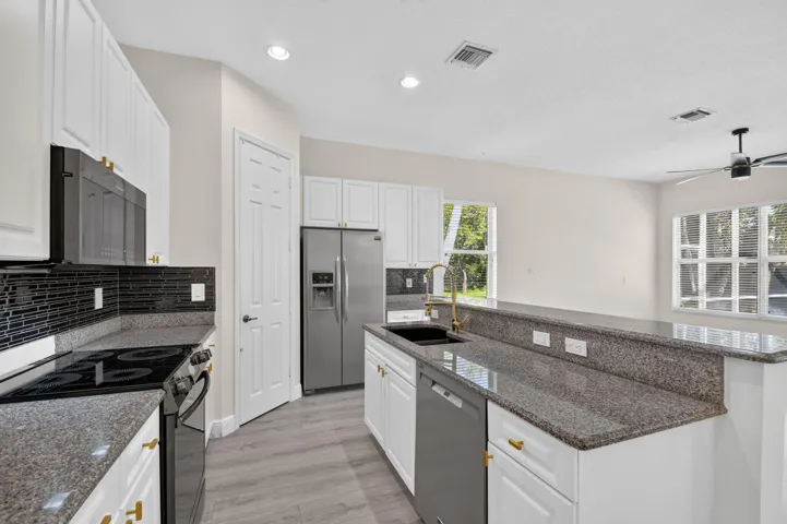 kitchen with island