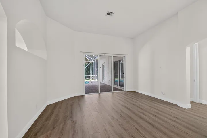 spacious living room