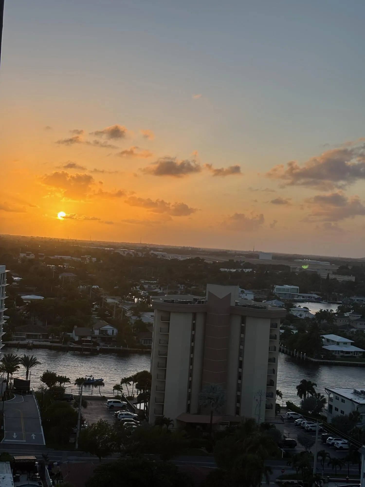 Balcony Sunset