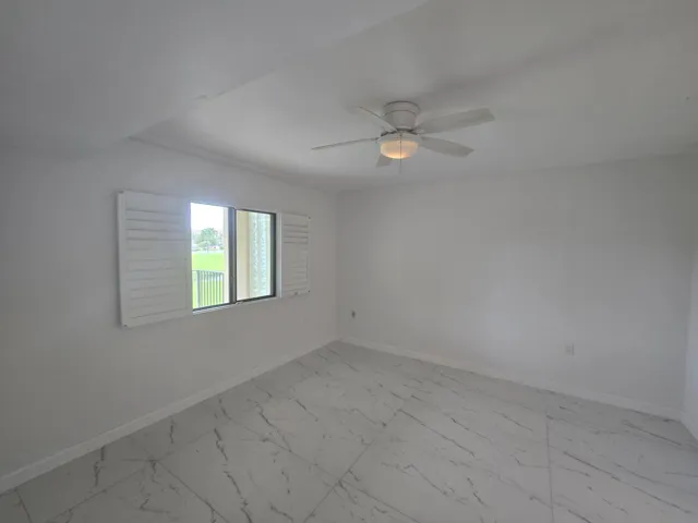 Primary Bedroom with New Porcelain tile