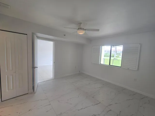 Primary Bedroom with New Porcelain Tile