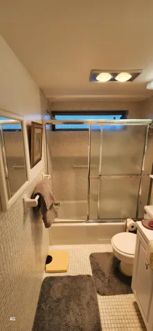 Bathroom shower combo