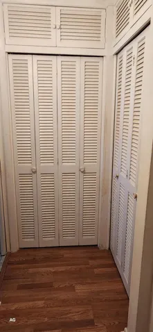 Plenty of closets available