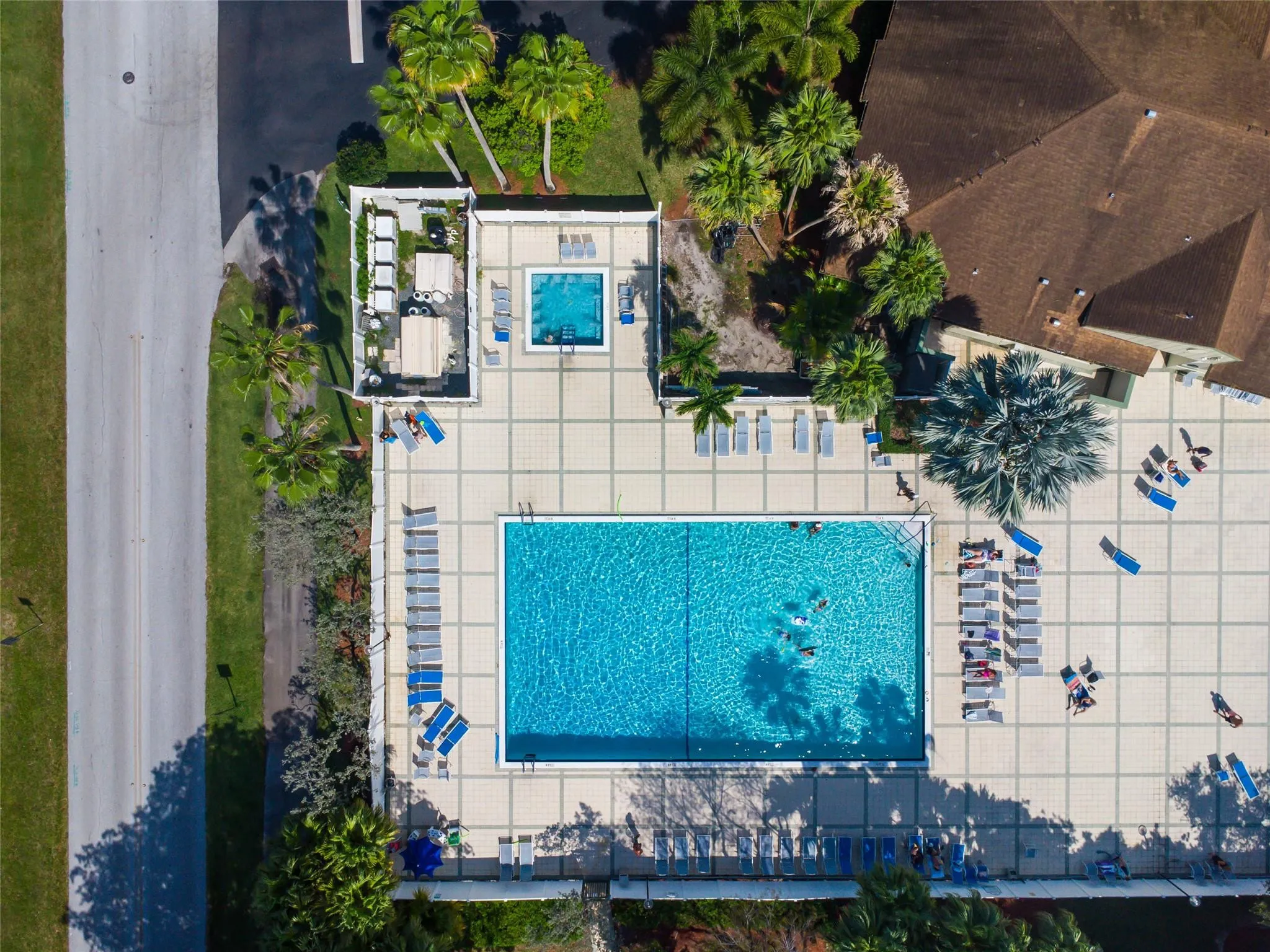 Pool and spa