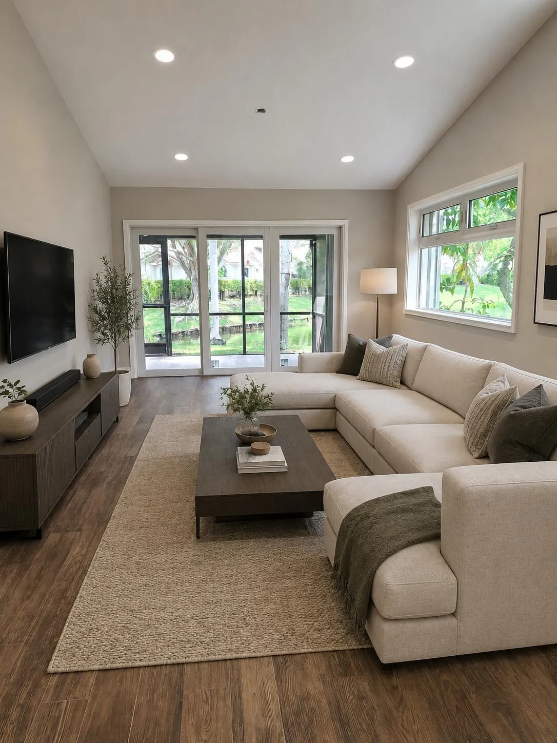 Great Room - Virtually Staged