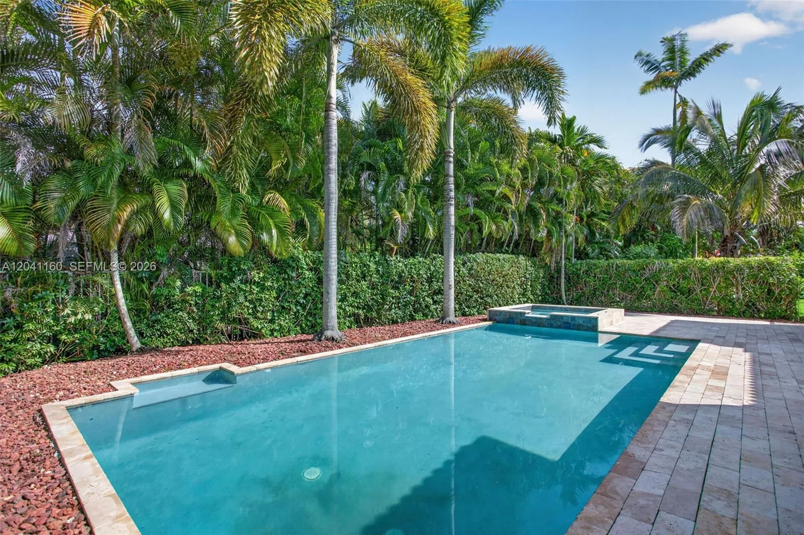 Spectacular, 15 x 30, heated, salt water pool.