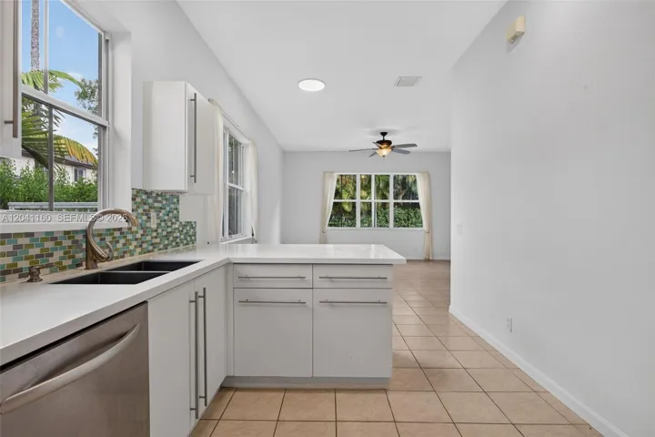 Looking towards the family room.