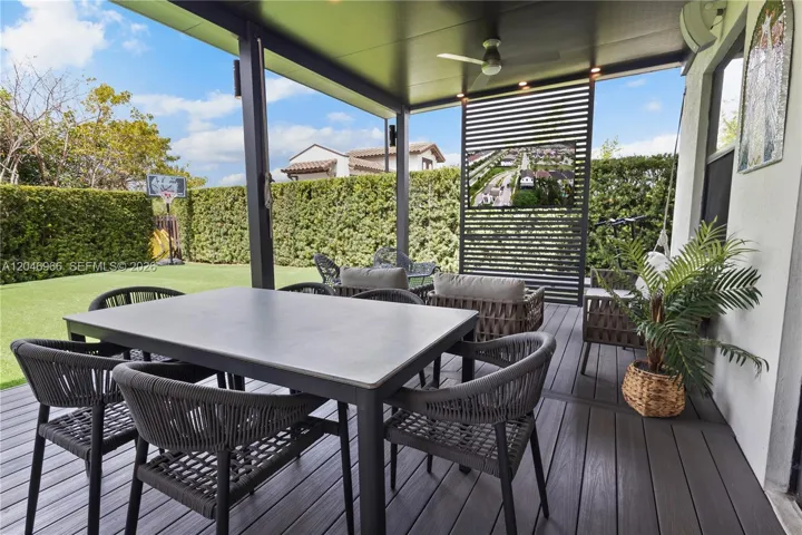 Covered Terrace