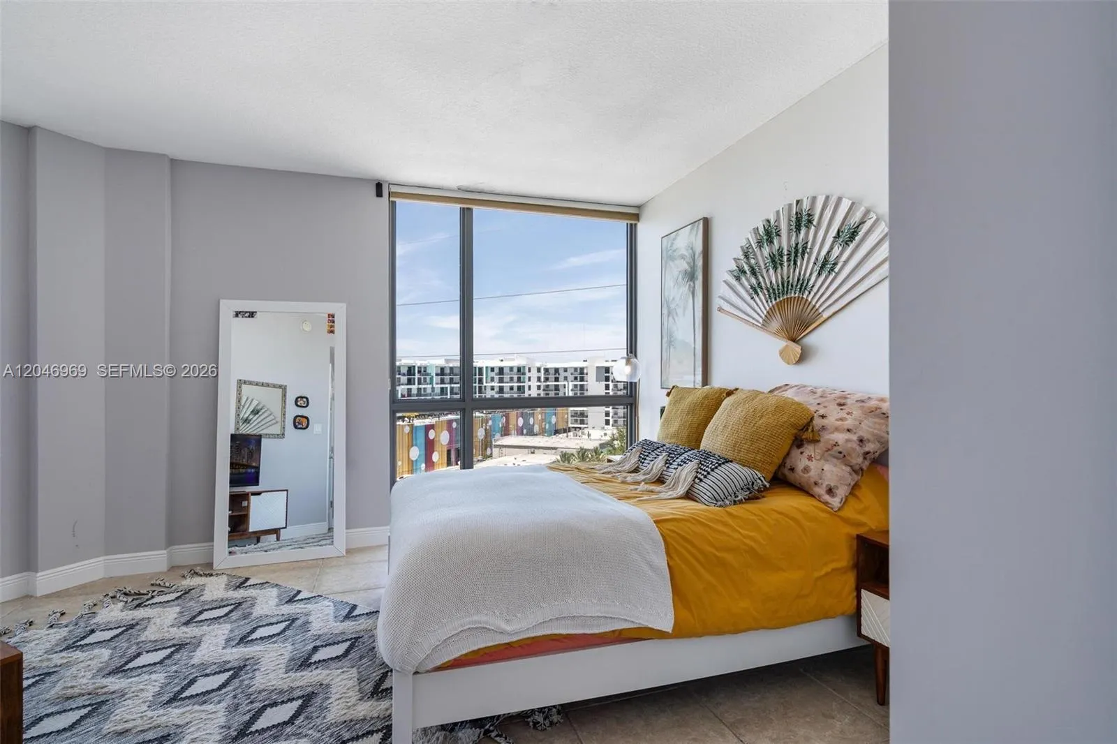 SECOND BEDROOM has closet, en suite bathroom, and its own exit to balcony